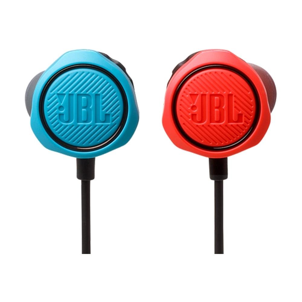 Fone de Ouvido Gamer Intra-Auricular JBL Quantum 50N, Som JBL QuantumSOUND, Azul e Vermelho - ( Balão.info - foto 4