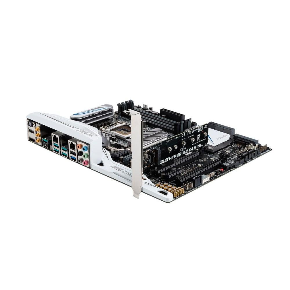 Imagem 4 de 8 do produto Placa-Mãe ASUS p/ Intel LGA 1151 ATX Z170-DELUXE, 4xDDR4, DP/HDMI, Wi-Fi AC, USB 3.1 Tipo A e C, Hyper M.2 x4, NVMe, SLI/CFX