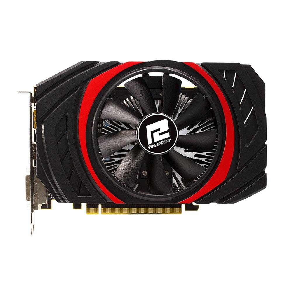 Placa de Video VGA PowerColor AMD Radeon R7 360 2GB DDR5 2GBD5-DHE/OC