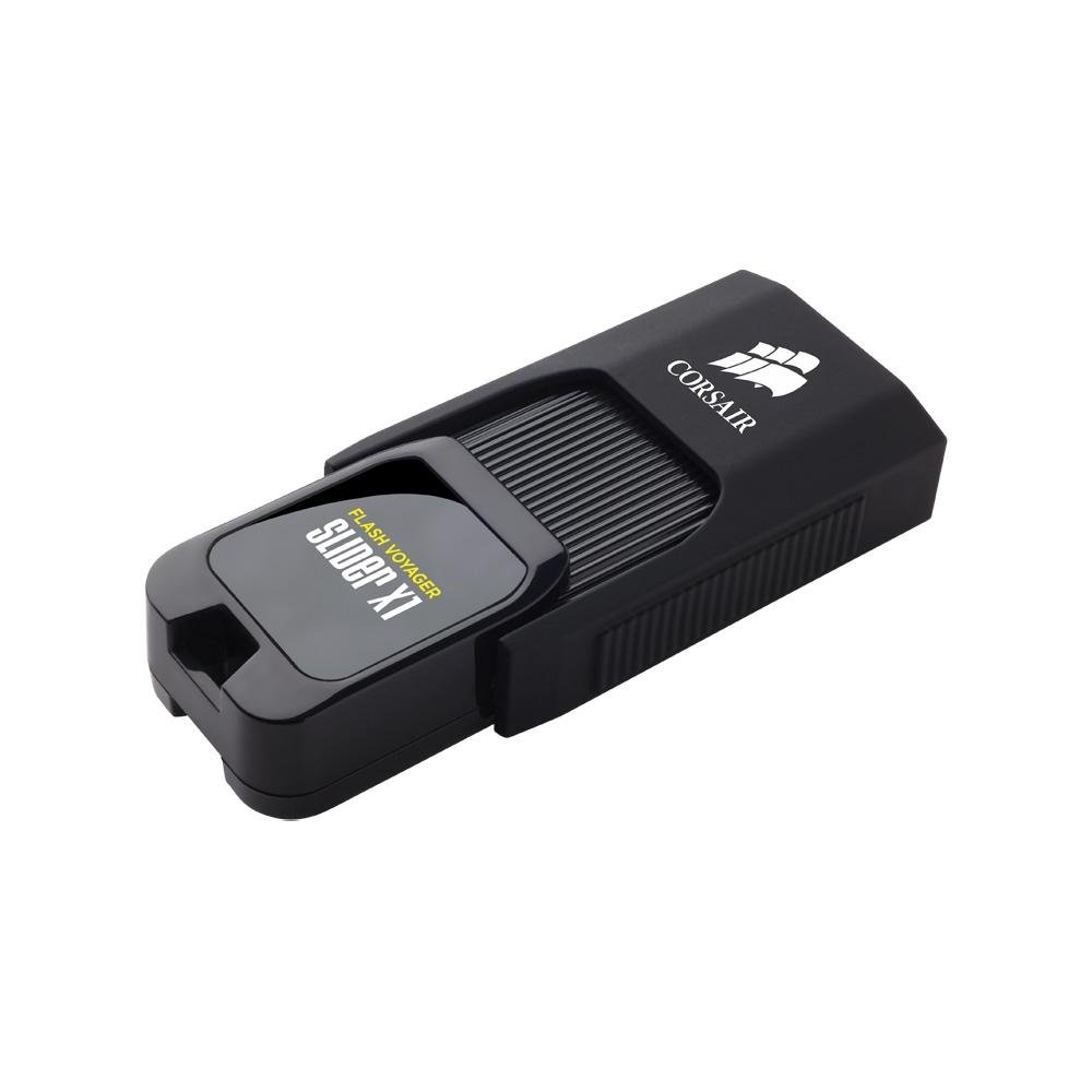 Pen Drive 256GB ( Balão.info) Voyager Slider X1, USB 3.0, Leitura de 130MB/s, Preto - CMFSL3X1-256GB - foto 2