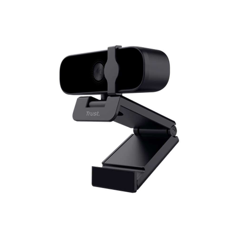 Imagem 4 de 4 do produto Webcam Trust Tanor Full HD 1080p, Microfone Integrado, Proteção de Privacidade, USB, Preto - 25548