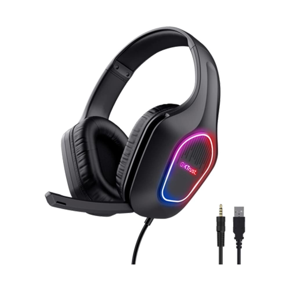Headset Gamer GXTrust 416 Zirox, Multiplataforma P3, PC PS5 ( Balão.info), Preto - ( Balão.info - foto 4
