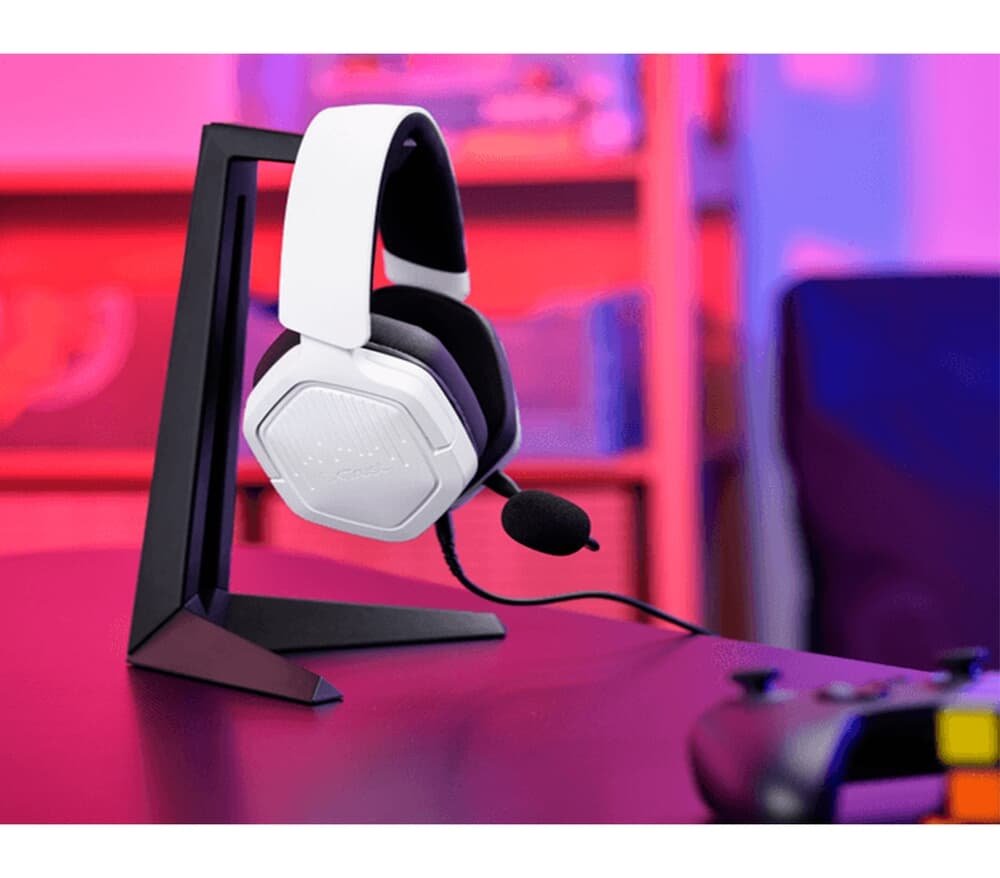 Headset Gamer GXTrust 492W Carus, Multiplataforma P3, Setup White, Branco - ( Balão.info - foto 6
