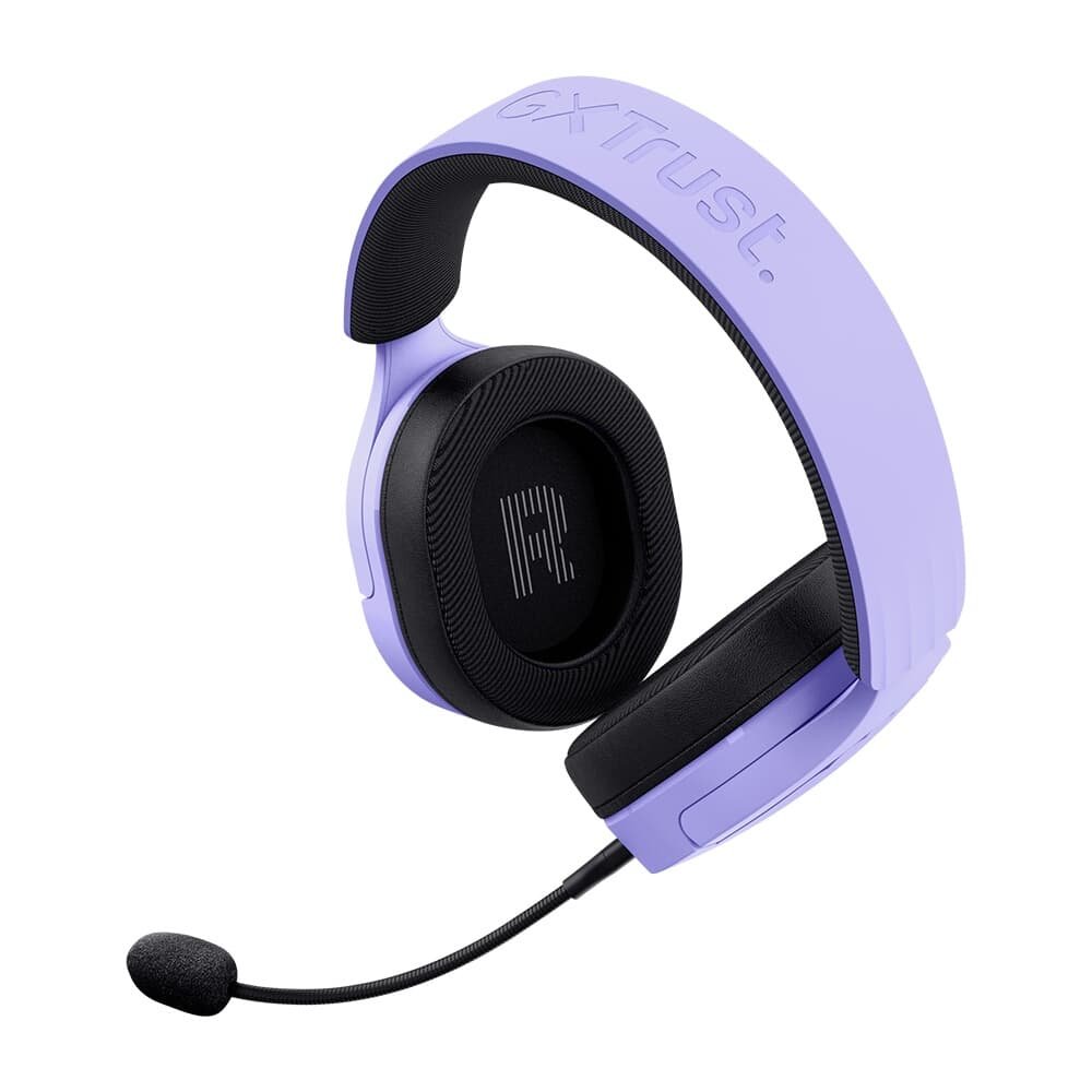 Headset Gamer GXTrust 489P Fayzo, Multiplataforma P3, PC e Consoles, Roxo - ( Balão.info - foto 4
