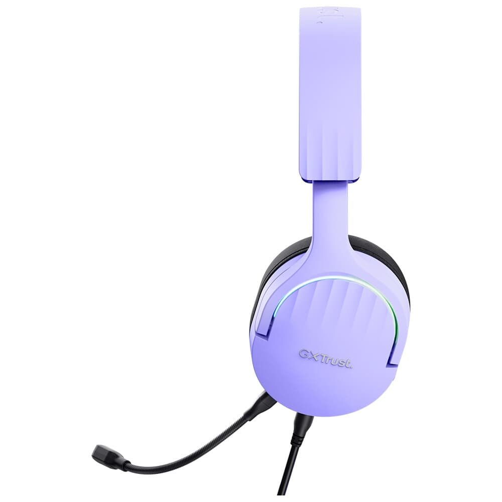 Headset Gamer GXTrust 490P Fayzo 7.1 Surround, RGB, Setup Lilás, Lilás - ( Balão.info - foto 4