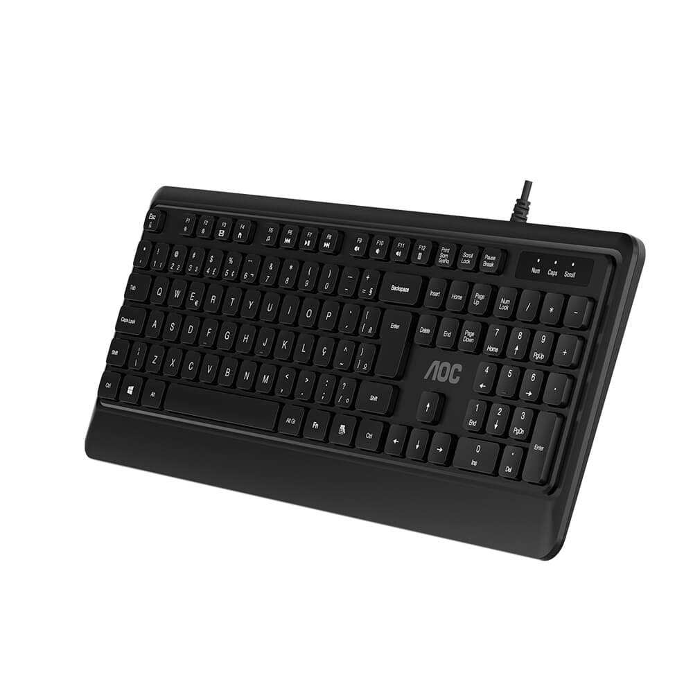 Kit Teclado e Mouse ( Balão.info), Conexão USB, DPI 2400, Padrão ( Balão.info), Preto - KM220 BK - foto 4