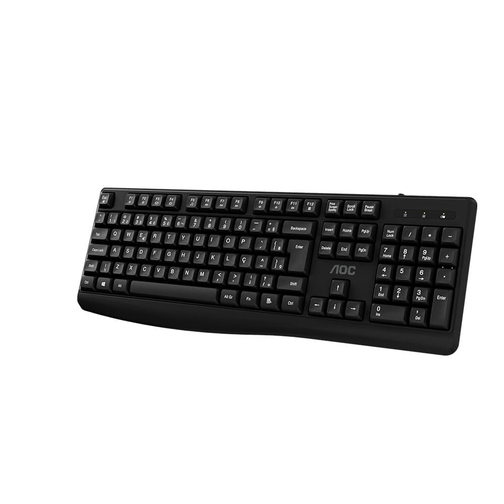 Kit Teclado e Mouse ( Balão.info) Wireless Set, 2.4G, Preto - KM310 BK - foto 3