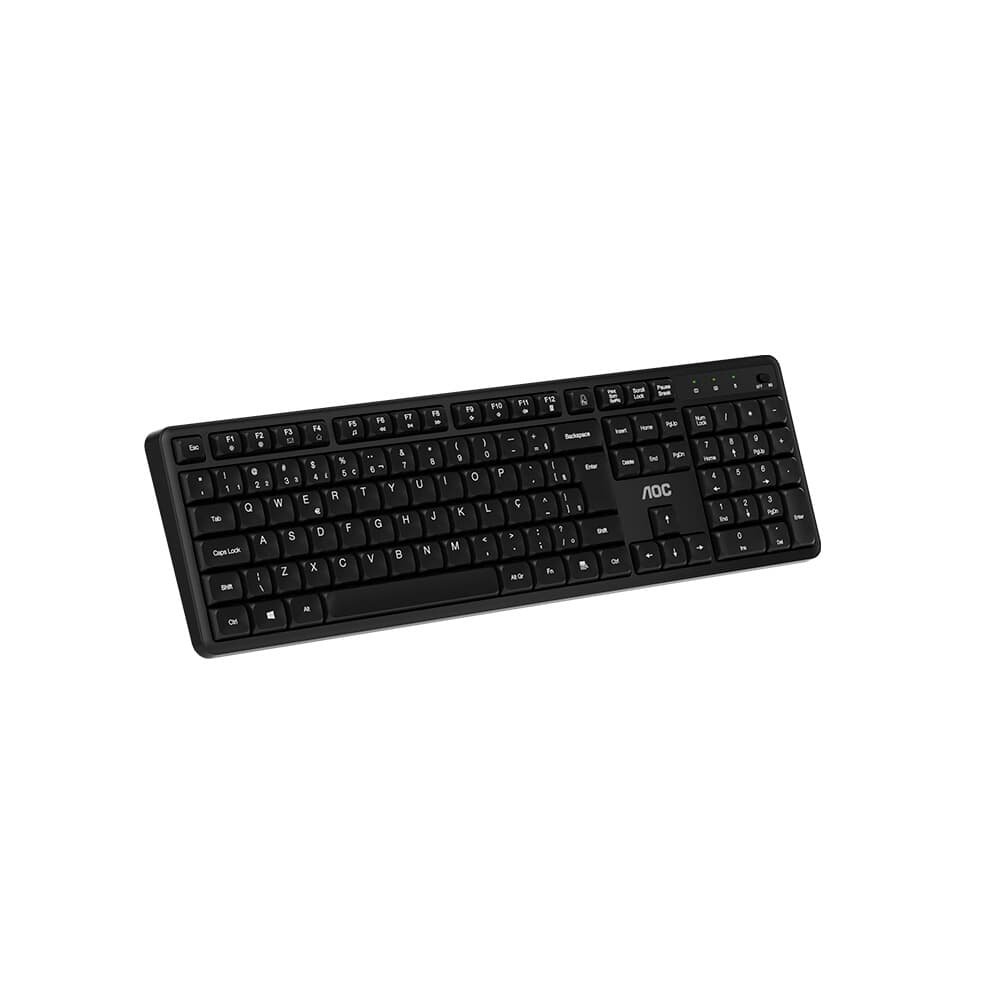 Kit Teclado e Mouse ( Balão.info) KM460, USB, 1200 DPI, 104 Teclas, Resistente a Derramamento, Preto - KM460 BK - foto 5