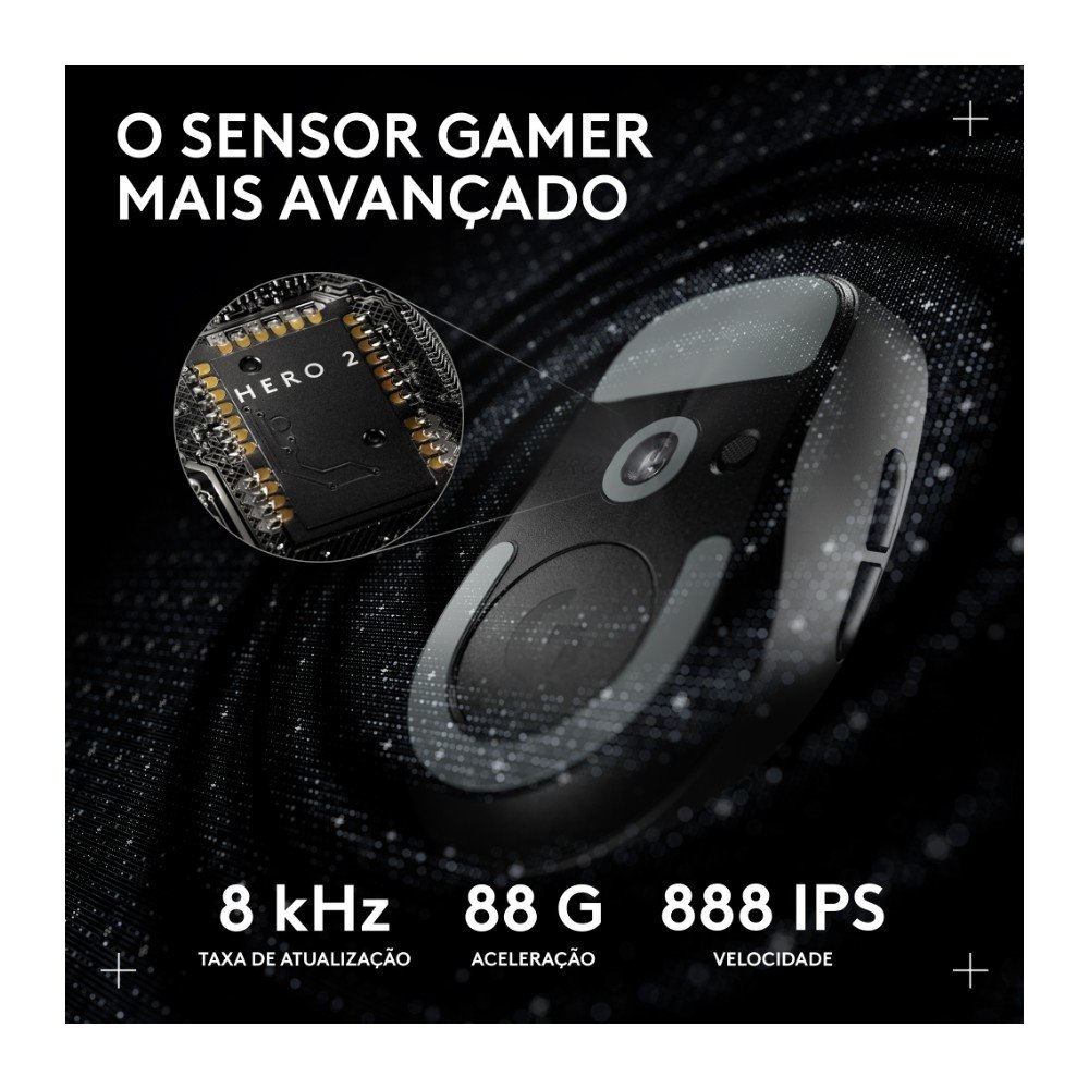 Mouse Gamer Sem Fio Logitech G Pro X Superlight 2 DEX, Lightspeed, 44.000 DPI, Design Assimétrico para Destros, Preto- 910-007356 Mouse Gamer Sem Fio Logitech G Pro X Superlight 2 DEX, Lightspeed, 44.000 DPI, Design Assimétrico para Destros, Preto- 910-007356