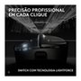Mouse Gamer Sem Fio Logitech G Pro X Superlight 2 DEX, Lightspeed, 44.000 DPI, Design Assimétrico para Destros, Preto- 910-007356