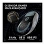 Mouse Gamer Sem Fio Logitech G Pro X Superlight 2 DEX, Lightspeed, 44.000 DPI, Design Assimétrico para Destros, Branco -910-007364