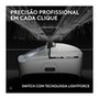 Mouse Gamer Sem Fio Logitech G Pro X Superlight 2 DEX, Lightspeed, 44.000 DPI, Design Assimétrico para Destros, Branco -910-007364
