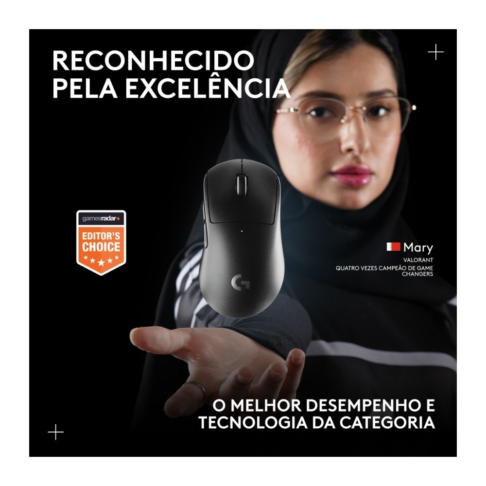 Mouse Gamer Sem Fio ( Balão.info) 2 DEX, ( Balão.info), 44.000 DPI, Design Assimétrico para Destros, Branco -910-( Balão.info - foto 10