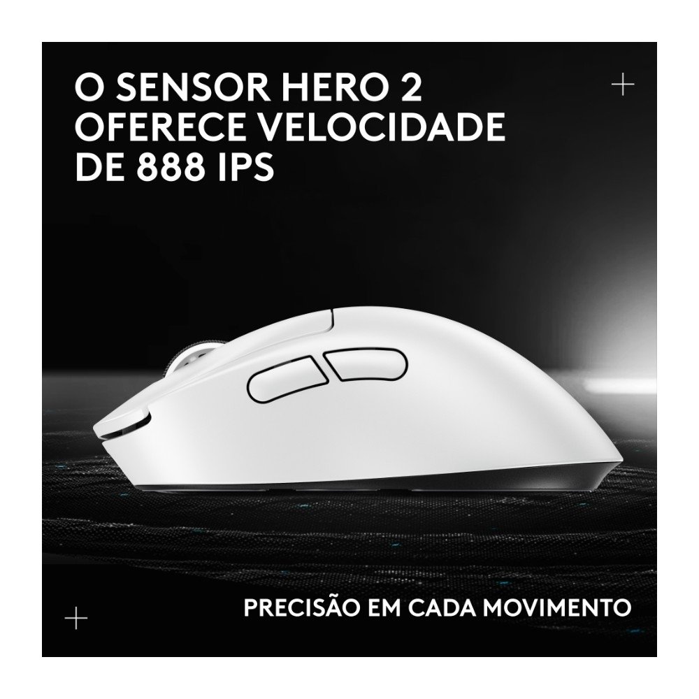 Mouse Logitech G Pro X Superlight 2 DEX | KaBuM!