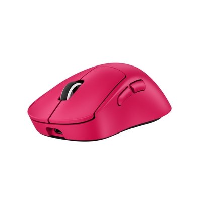 Mouse Gamer Sem Fio Logitech G Pro X Superlight 2 DEX, Lightspeed, 44.000 DPI, Design Assimétrico para Destros, Rosa Magenta- 910-007372