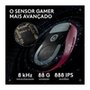 Mouse Gamer Sem Fio Logitech G Pro X Superlight 2 DEX, Lightspeed, 44.000 DPI, Design Assimétrico para Destros, Rosa Magenta- 910-007372