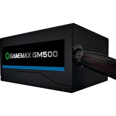 GAMEMAX GM-500 80 Plus Bronze 500W Modular Active PFC 14CM Fan ATX Power  Supply Unit