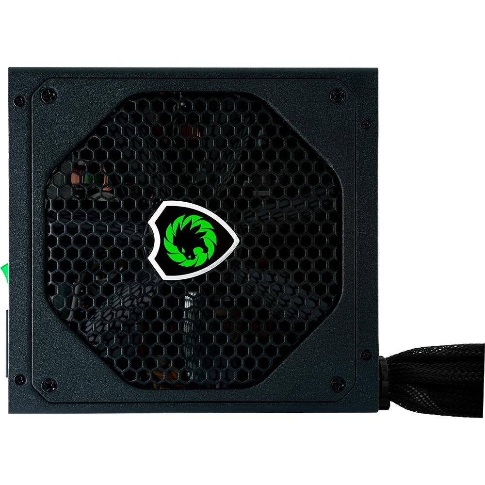 Imagem 8 de 12 do produto Fonte Gamemax, 500W, 80 Plus Bronze, PFC Ativo, Com Cabo, Preto - GMX GM500