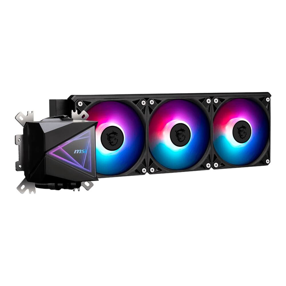 Water Cooler MSI MAG Coreliquid I360, ARGB, 360mm, Intel e AMD, Preto - MAG CORELIQUID I360 4