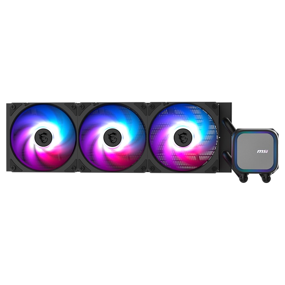 Water Cooler MSI MAG Coreliquid A13, ARGB, 360mm, Intel e AMD, Preto - MAG CORELIQUID A13 360 - view 3