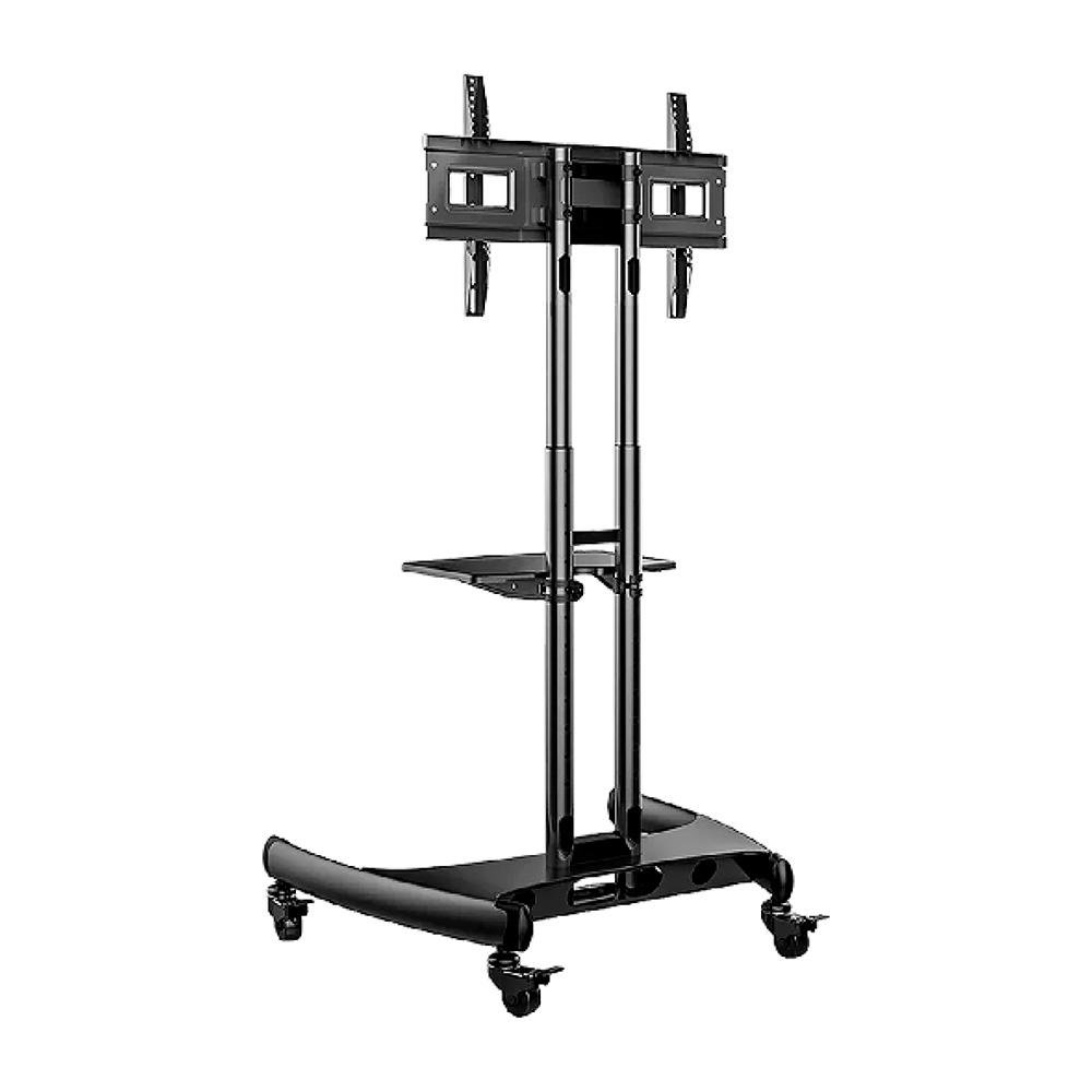 Suporte Pedestal Móvel para TV, 32 a 75, Altura Ajustável Manual, Alumínio, Preto - NB-AVA1500-60-1P