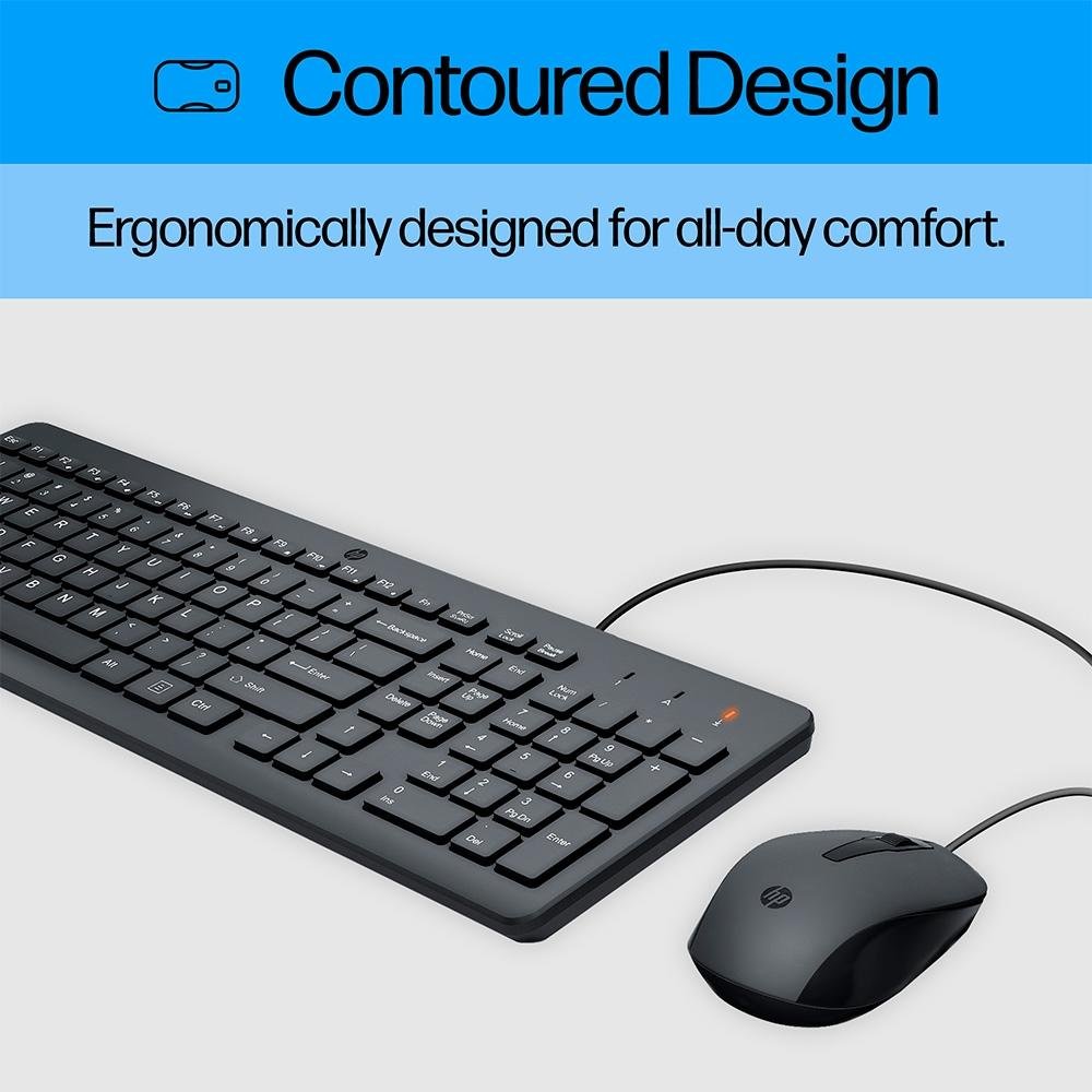 Kit Teclado e Mouse ( Balão.info) 150, USB-A, Layout BR, Preto - 240J7AA#AC4 - foto 5