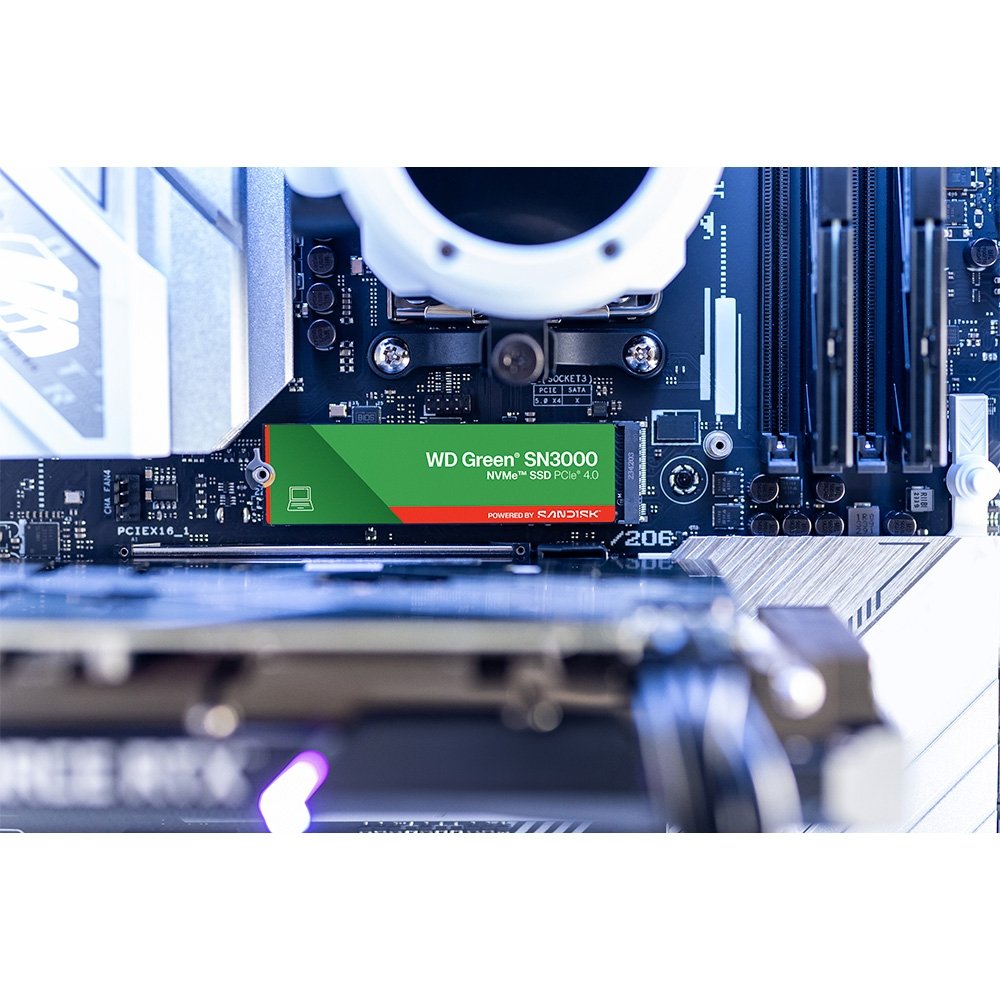 Imagem 3 de 10 do produto SSD Sandisk SN3000, 500 GB, M.2 2280, PCIe, NVMe, Leitura 5000 MB/s, Gravação 4100 MB/s - WDS500G4G0E