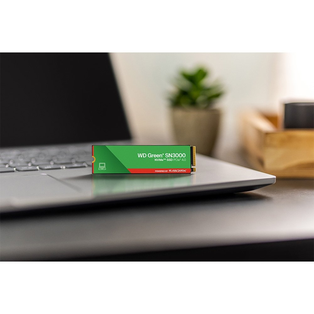 Imagem 4 de 10 do produto SSD Sandisk SN3000, 500 GB, M.2 2280, PCIe, NVMe, Leitura 5000 MB/s, Gravação 4100 MB/s - WDS500G4G0E