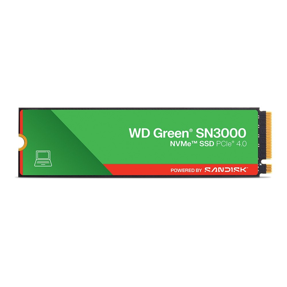 Imagem 9 de 10 do produto SSD Sandisk SN3000, 500 GB, M.2 2280, PCIe, NVMe, Leitura 5000 MB/s, Gravação 4100 MB/s - WDS500G4G0E
