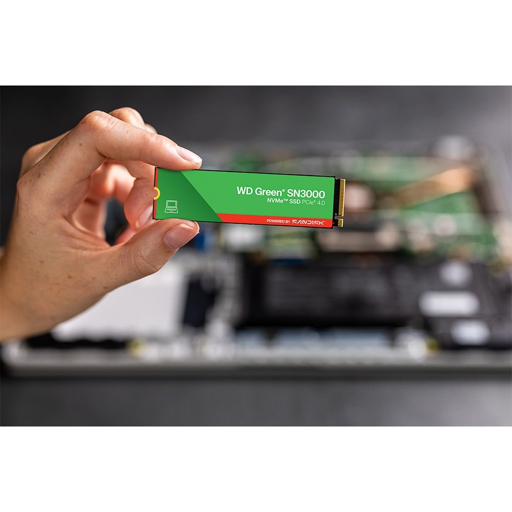 Imagem 5 de 10 do produto SSD Sandisk SN3000, 500 GB, M.2 2280, PCIe, NVMe, Leitura 5000 MB/s, Gravação 4100 MB/s - WDS500G4G0E
