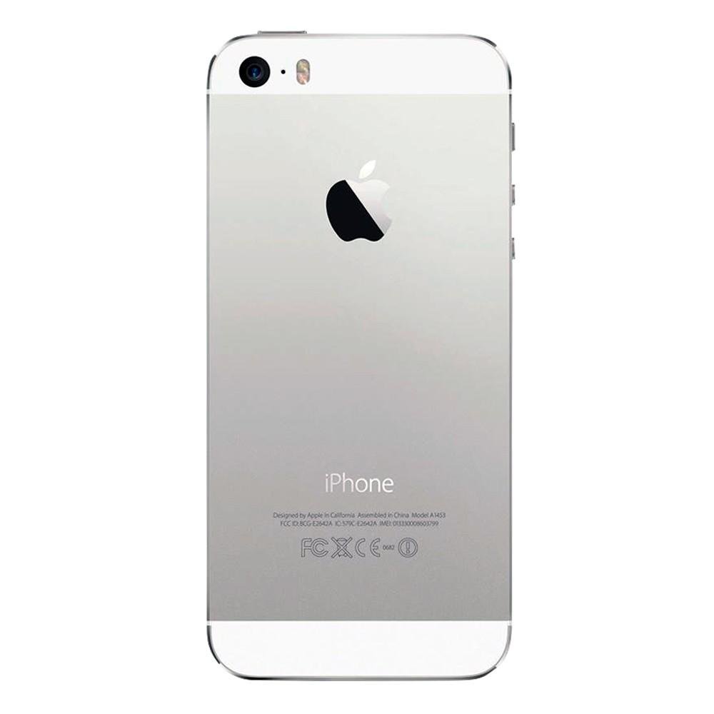Imagem 2 de 4 do produto Apple iPhone 5S, Chip A7, iOS 8, Tela 4´, 16GB, Câmera 8MP, 4G, Desbloqueado - Prata