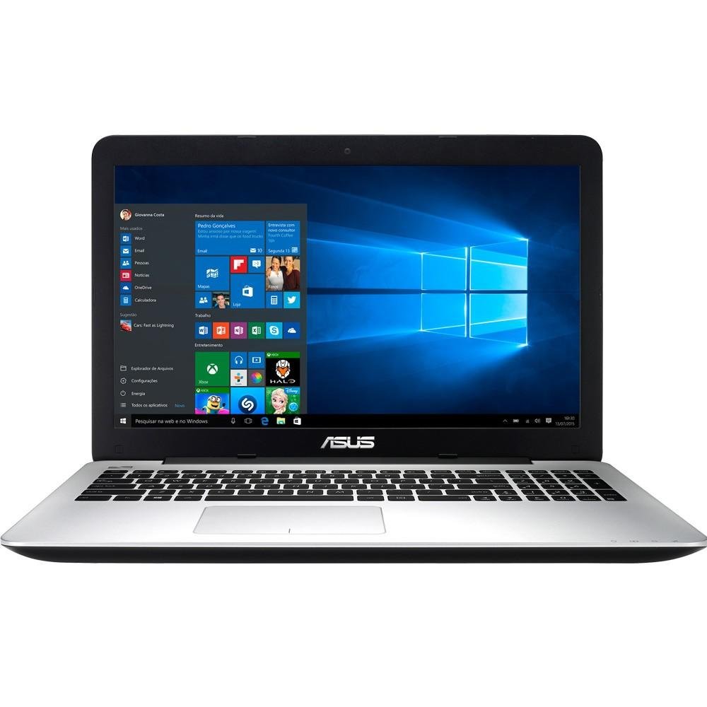 Notebook ASUS com Intel Core i7 5200U, 6GB, 1TB, Windows 10, Tela 15.6´, Preto X555LF-BRA-XX190T