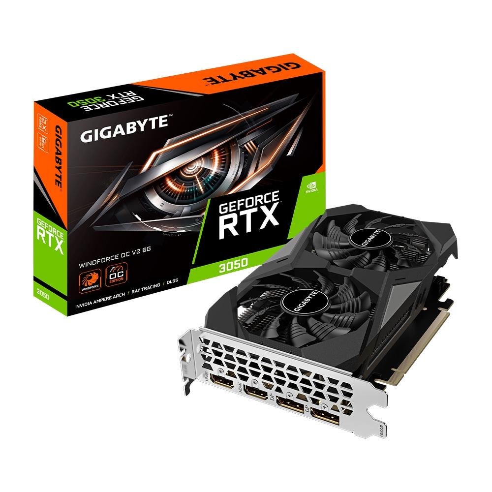 グラフィックボード・グラボ・ビデオカード GIGABYTE GeForce RTX 3050 Placa de Vídeo Gigabyte RTX3050 Windforce | KaBuM!