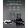 Hd Storage 5 Baias Hd Sata/ssd 2.5" E 3.5" - Usb-c 3.2 Gen2 10gbps