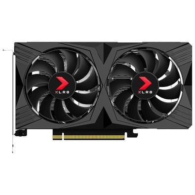  PNY GeForce RTX 4060, 8GB XLR8 Gaming VERTO, Overclocked, Dual Fan, DLSS 3 - VCG40608DFXPB1-O
