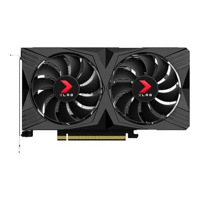  PNY GeForce RTX 4060, 8GB XLR8 Gaming VERTO, Overclocked, Dual Fan, DLSS 3 - VCG40608DFXPB1-O