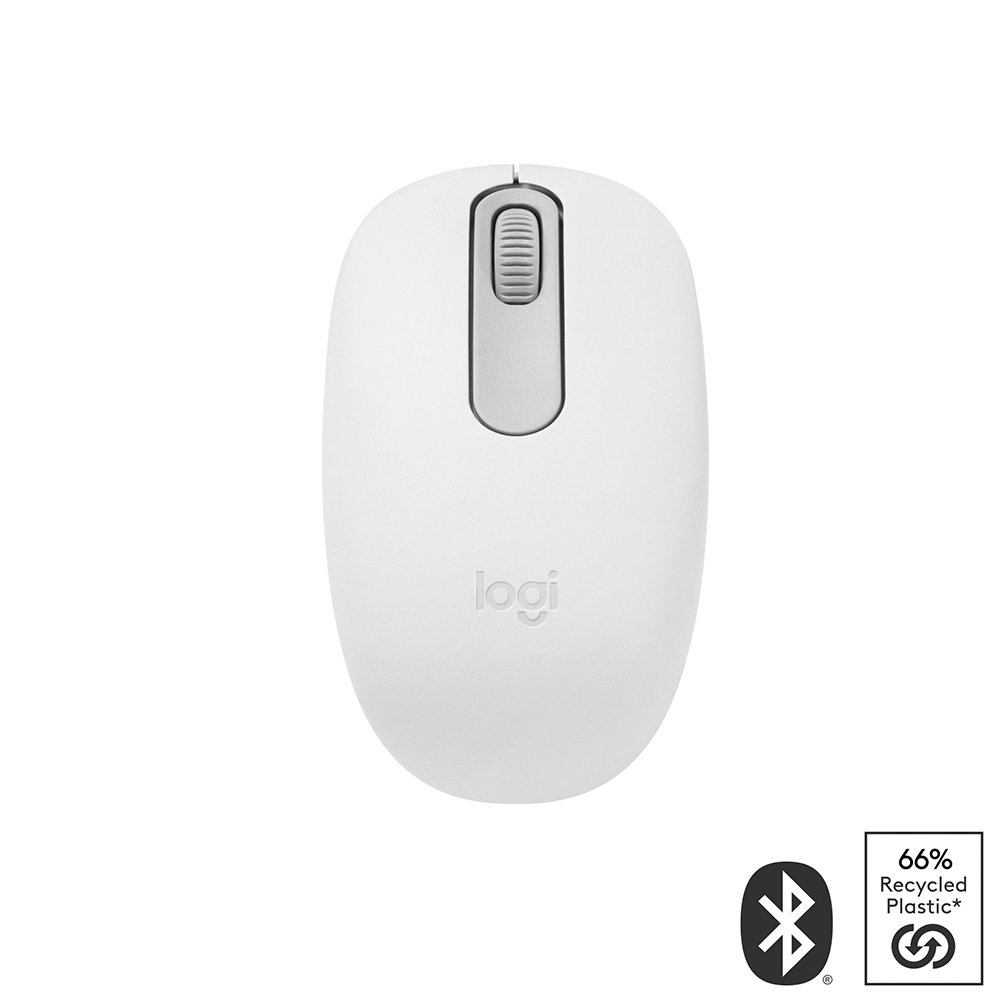 Mouse Sem Fio ( Balão.info) M196, Ambidestro Compacto, Bluetooth, Compatível com PC e Mac, Branco - 910-( Balão.info - foto 2