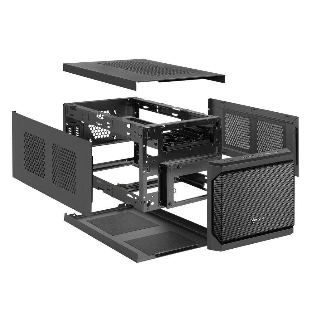 Gabinete Sharkoon Mini ITX QB ONE