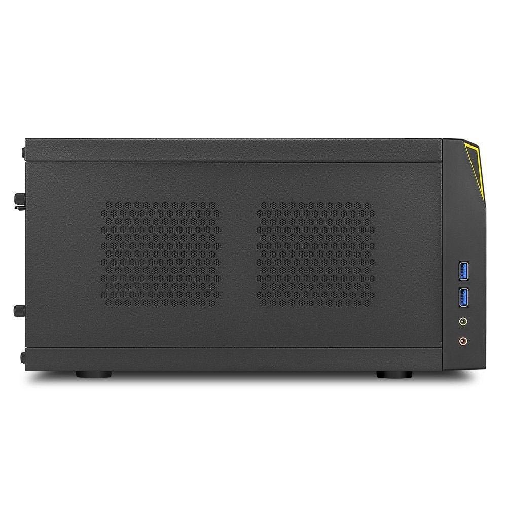 Imagem 4 de 8 do produto Gabinete Sharkoon Mini ITX C10
