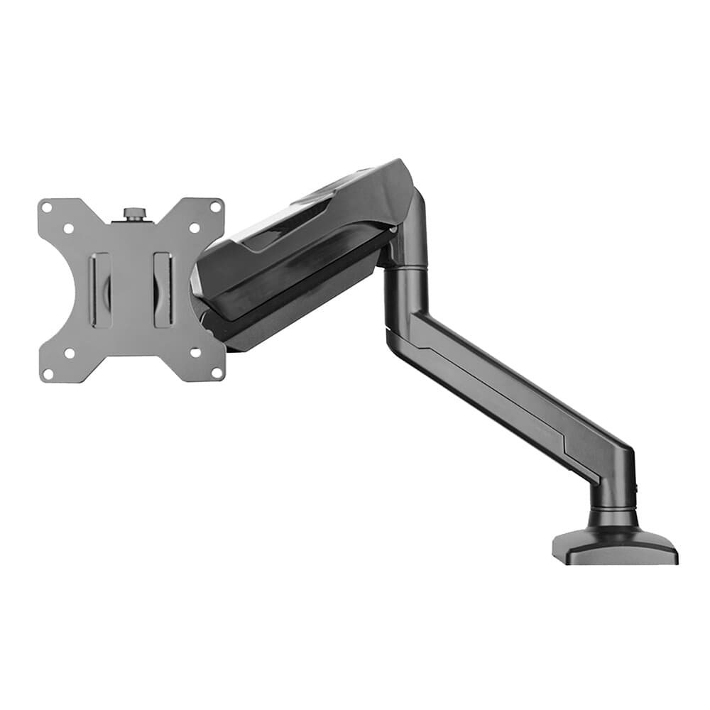 Imagem 7 de 12 do produto Suporte de Mesa Articulado para Monitor de até 32" Fitter, Ajuste com Pistão a Gás, VESA, Preto - F8
