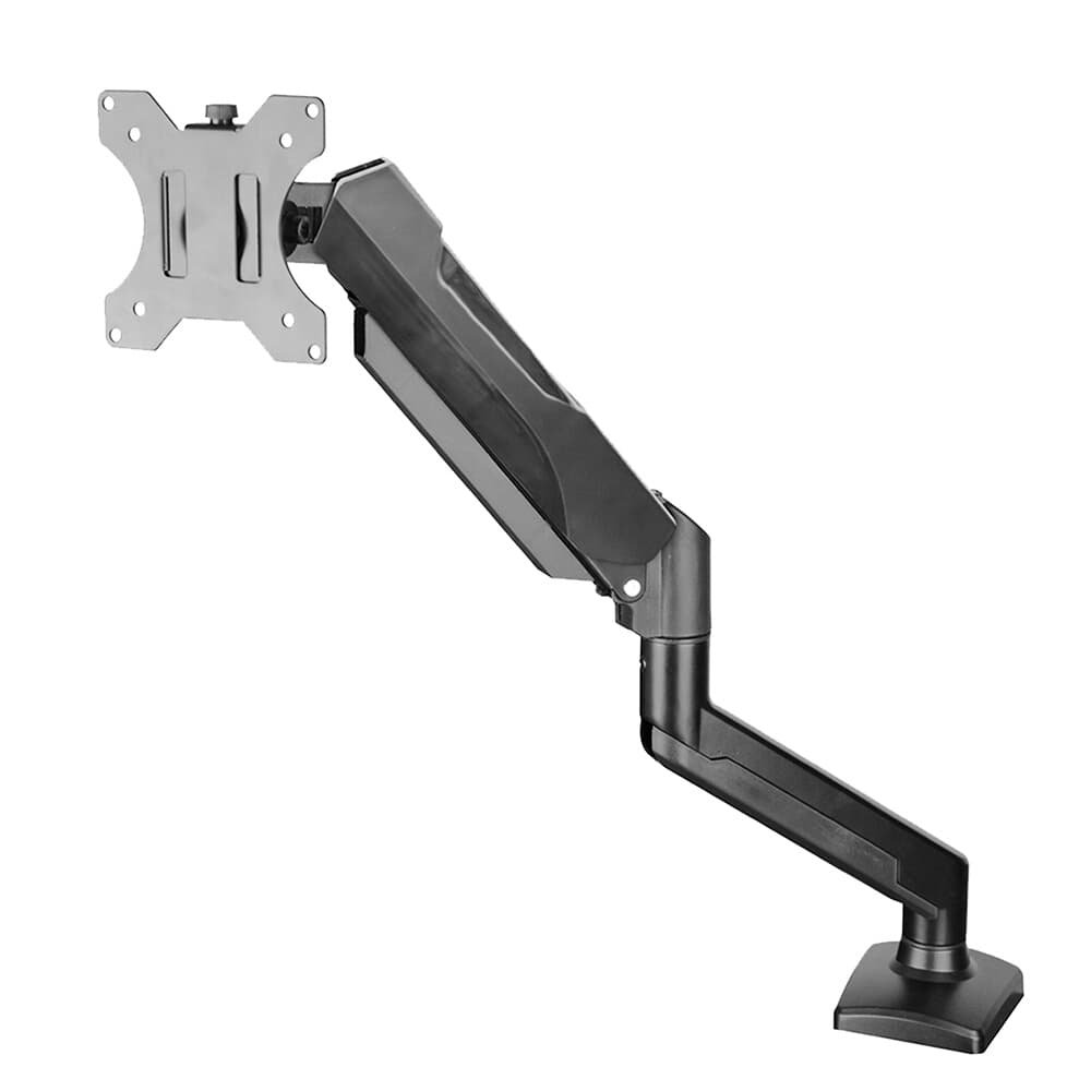 Imagem 3 de 12 do produto Suporte de Mesa Articulado para Monitor de até 32" Fitter, Ajuste com Pistão a Gás, VESA, Preto - F8
