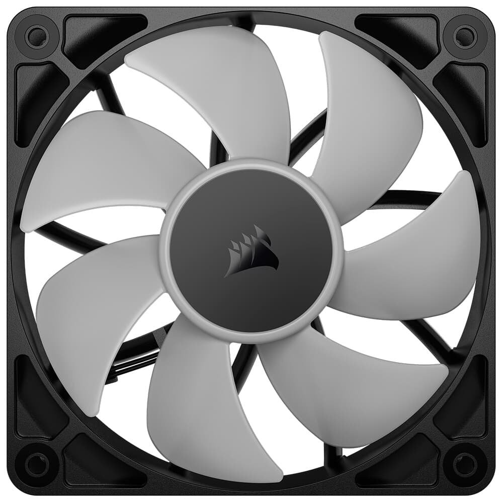 Imagem 2 de 10 do produto Ventoinha Corsair RS120 ARGB, 120mm, PWM, Preto - CO-9050180-WW
