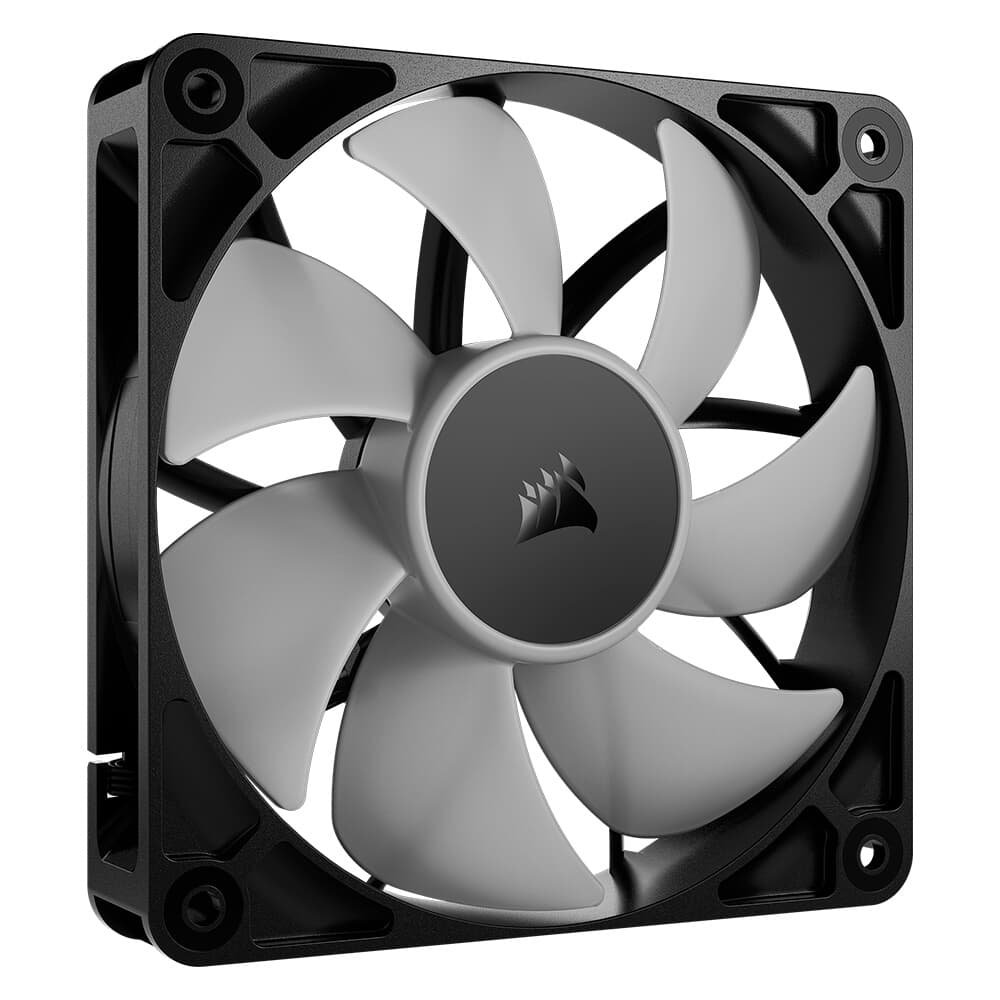 Kit com 3 Ventoinhas Corsair RS120 ARGB, 120mm, PWM, Preto - CO-9050181-WW - view 9