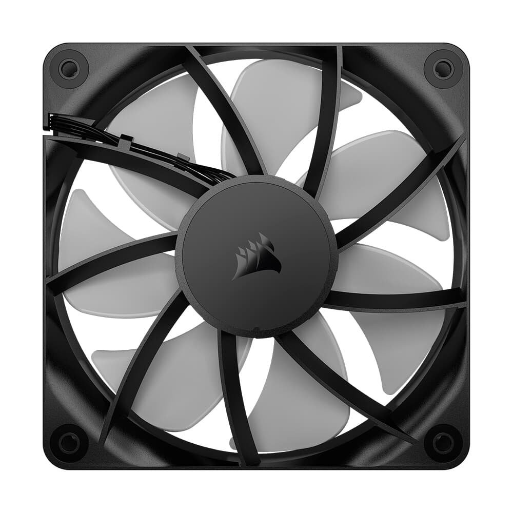 Kit com 3 Ventoinhas Corsair RS120 ARGB, 120mm, PWM, Preto - CO-9050181-WW - view 3