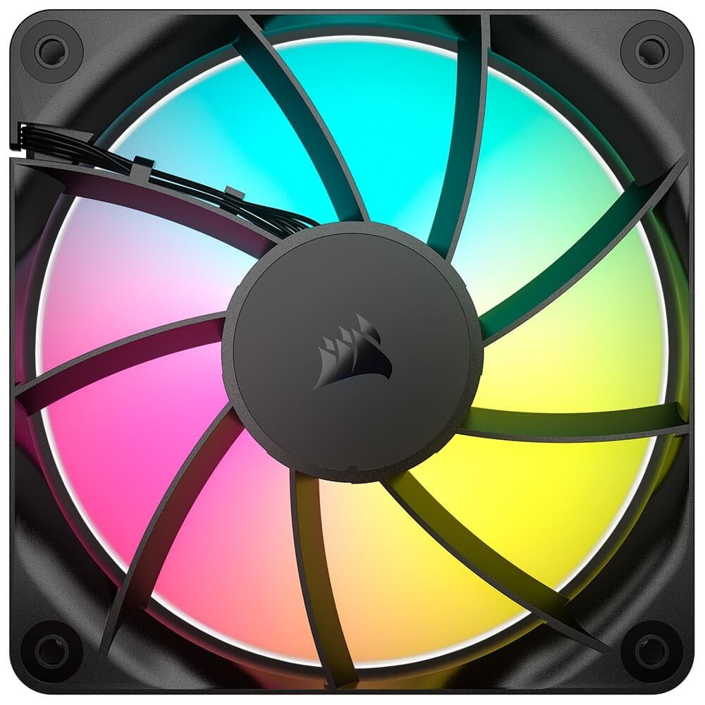 Imagem 3 de 10 do produto Ventoinha Corsair RS140 ARGB, 140mm, PWM, Preto - CO-9050182-WW
