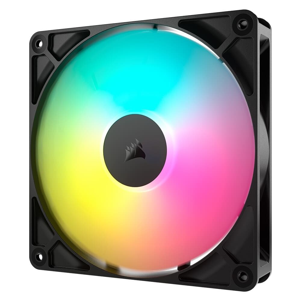 Kit com 2 Ventoinhas Corsair RS140 ARGB, 140mm, PWM, Preto - CO-9050183-WW - view 6
