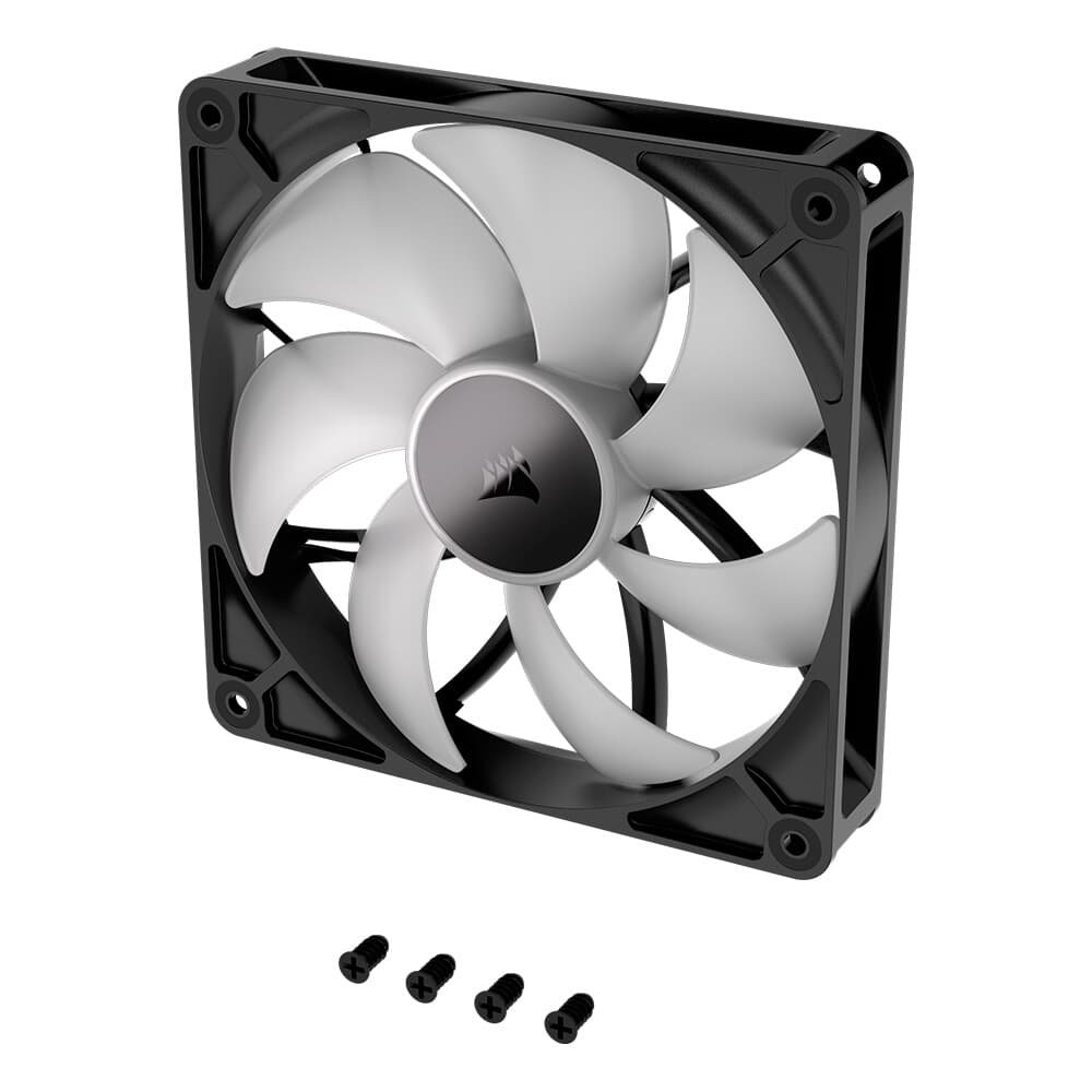 Kit com 2 Ventoinhas Corsair RS140 ARGB, 140mm, PWM, Preto - CO-9050183-WW - view 11