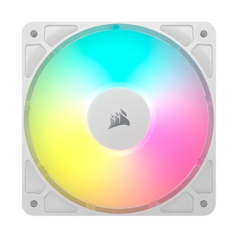 Kit com 3 Ventoinhas Corsair RS120 ARGB, 120mm, PWM, Branco - CO-9050185-WW - view 4