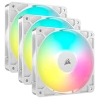 Kit com 3 Ventoinhas Corsair RS120 ARGB, 120mm, PWM, Branco - CO-9050185-WW 2