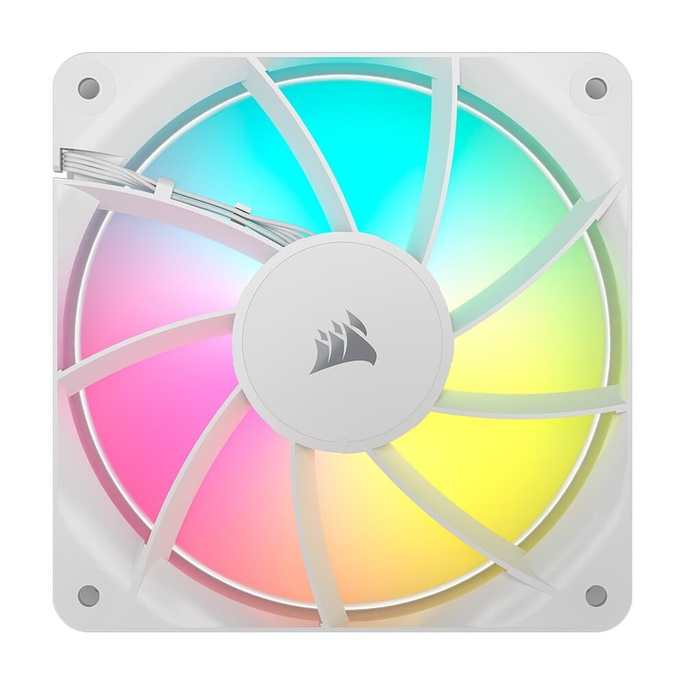 Kit com 3 Ventoinhas Corsair RS120 ARGB, 120mm, PWM, Branco - CO-9050185-WW - view 8